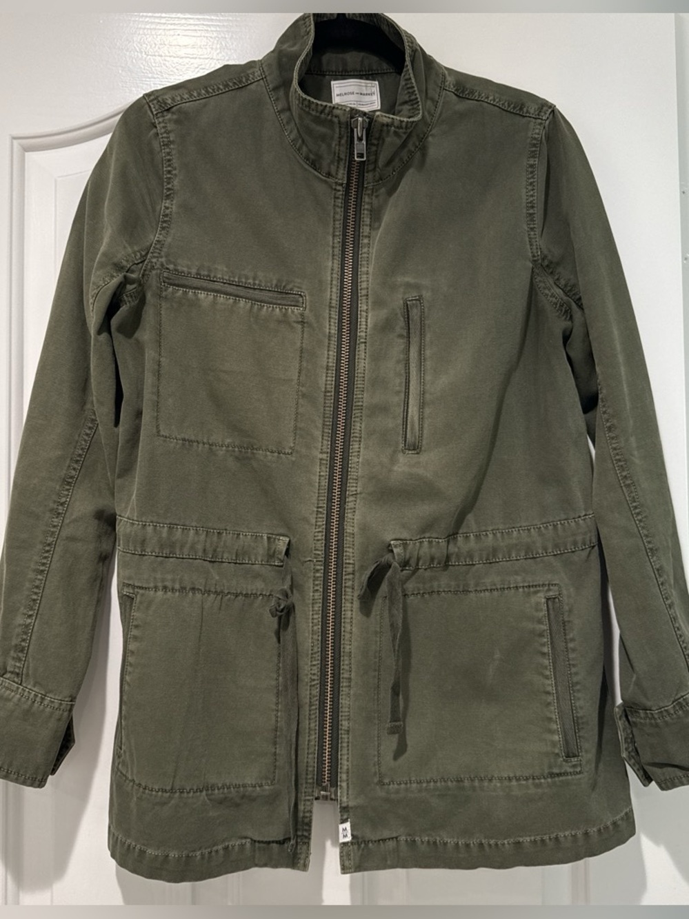 MELROSE AND MARKET Green utility jacket Size M
